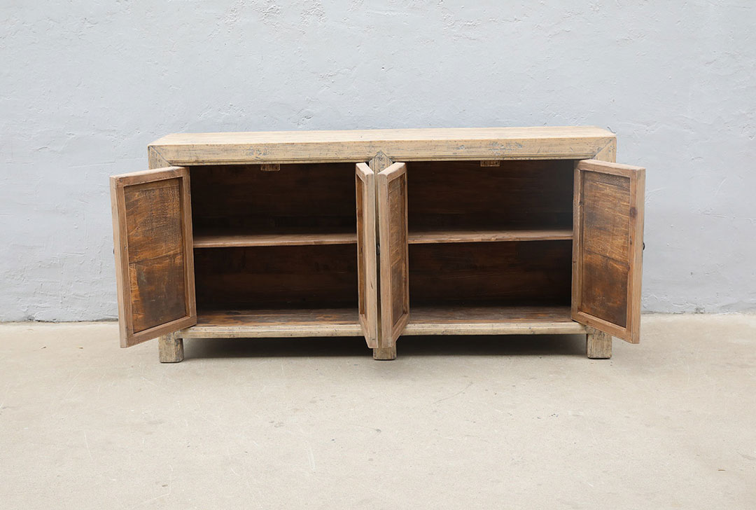 42-3827, Wooden sideboard with 4 doors