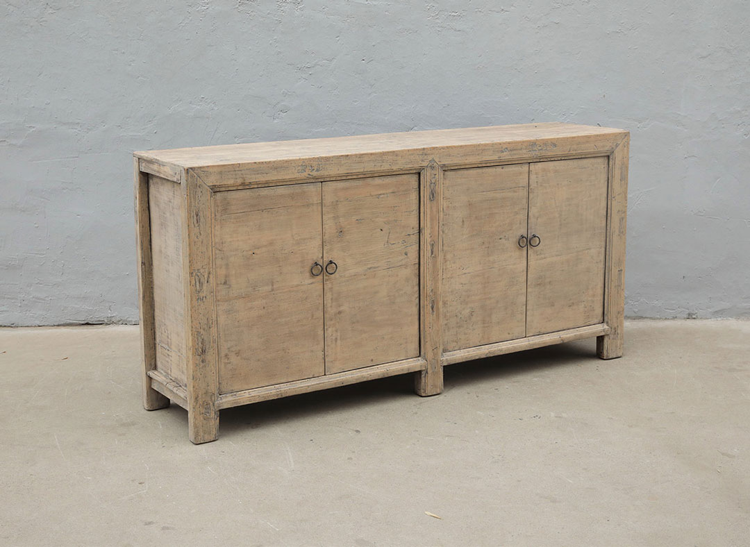 42-3827, Wooden sideboard with 4 doors