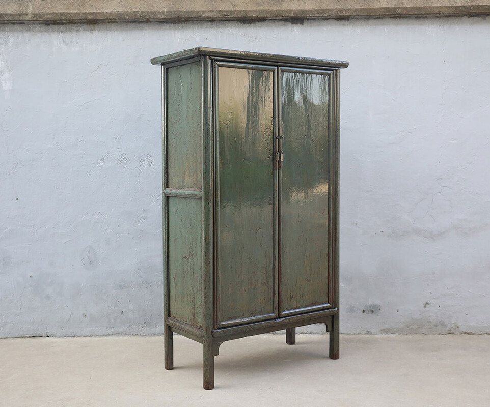 42-7191, Green lacquered cabinet 