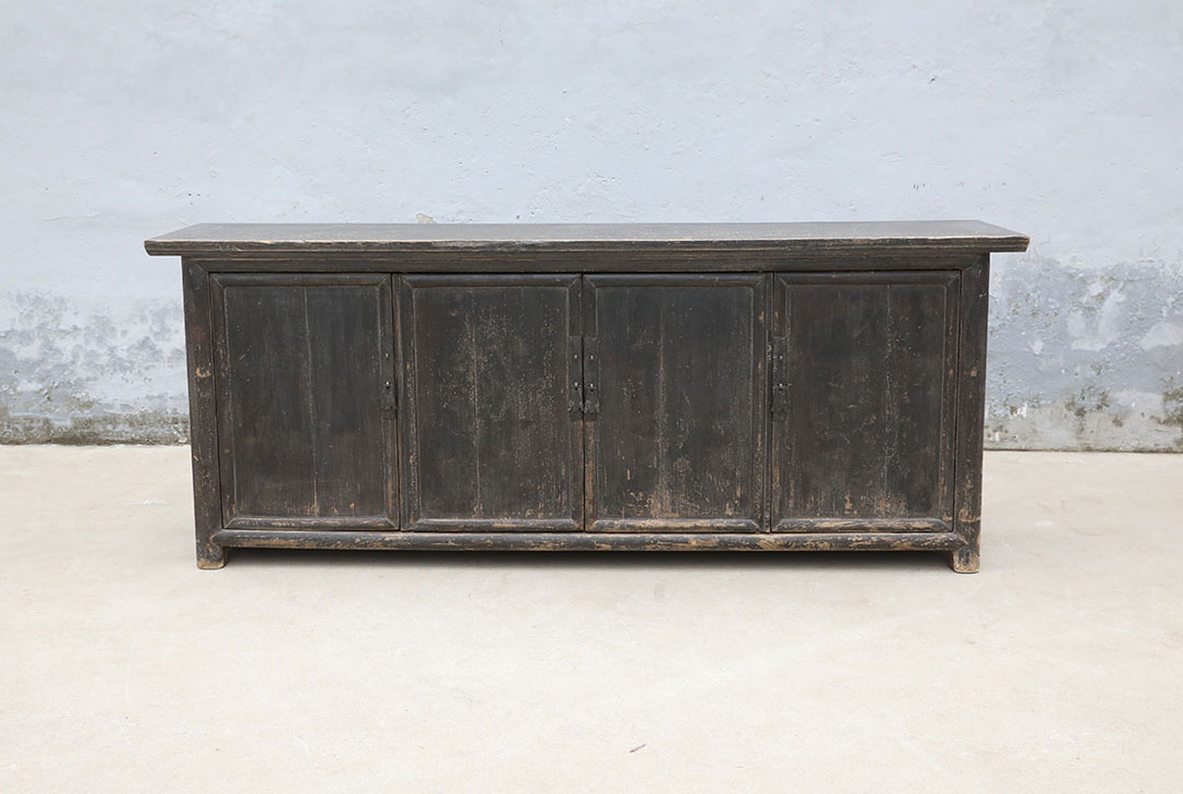 A120, Black sideboard with 4 doors