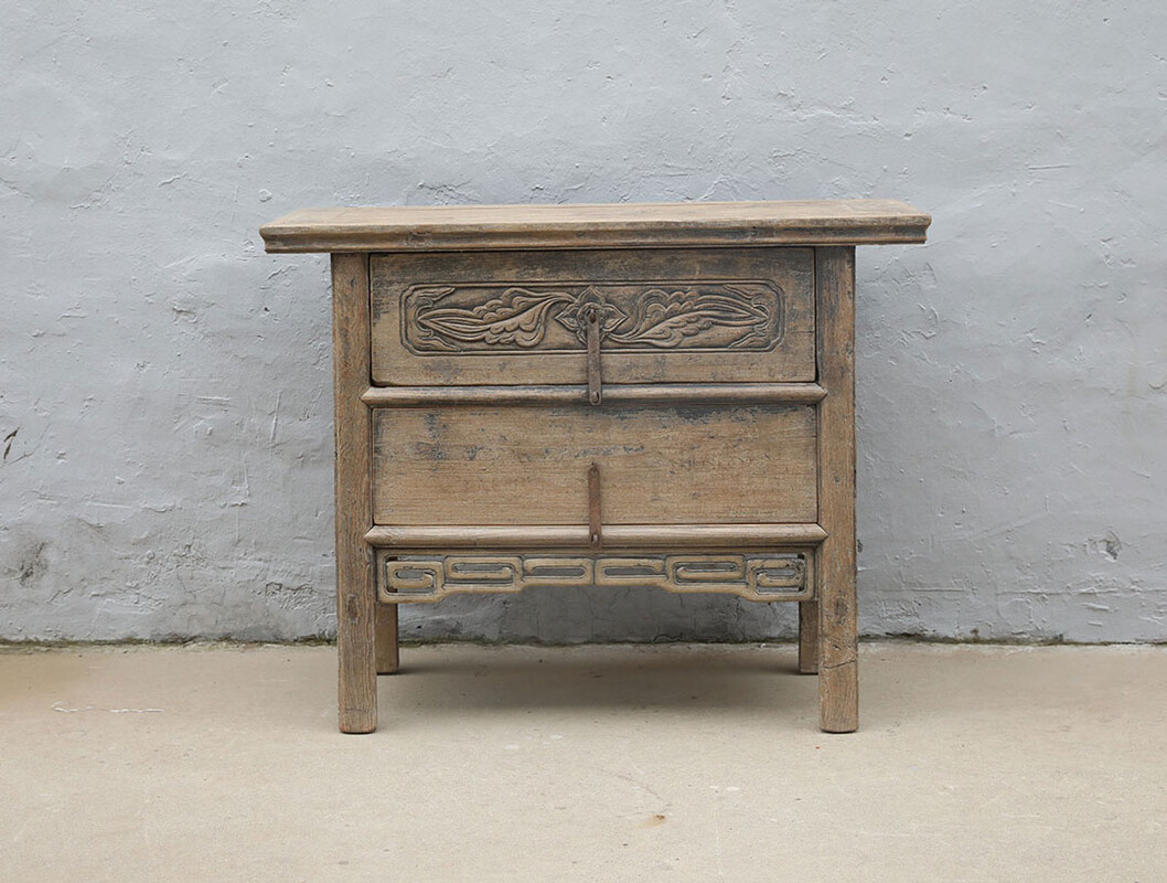 A122, Side table with 2 drawers