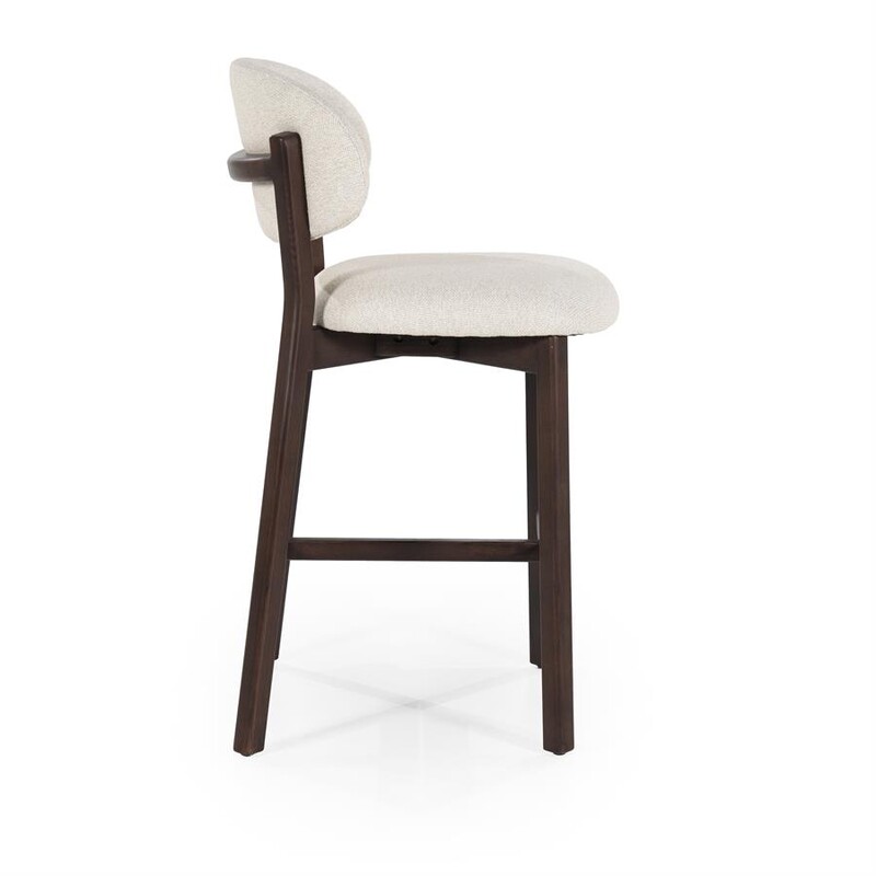 BK 617, Bar chair -Vicky- Brown/Beige