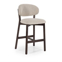 BK 618, Bar chair -Vicky- Brown/Taupe