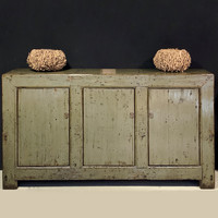 DS 287, High dresser with green patina