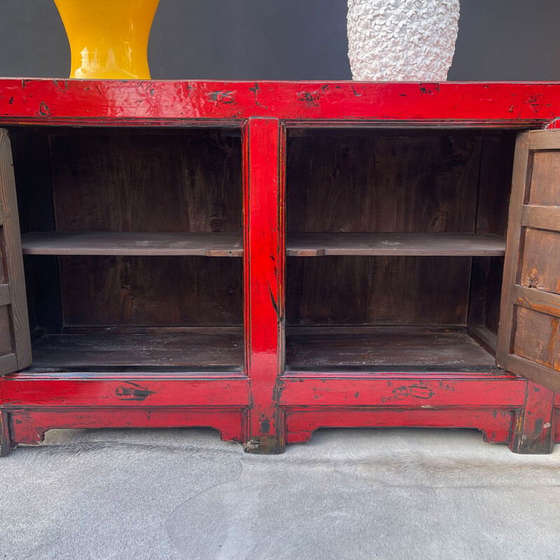 DS 404, Red sideboard with 3 doors