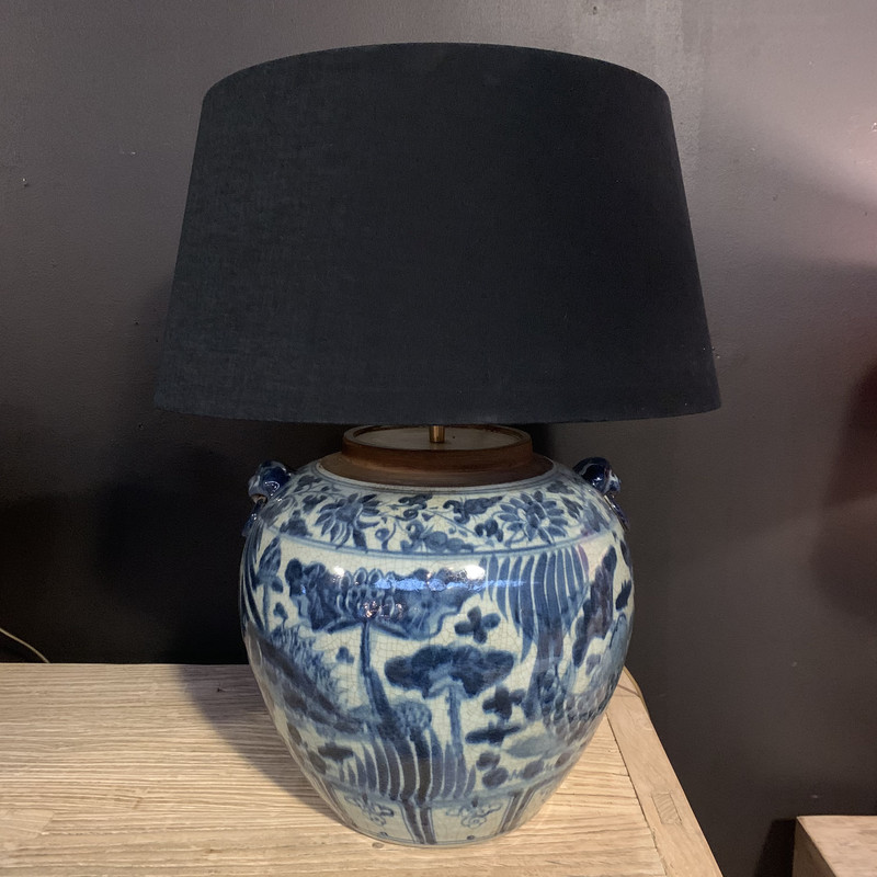 TL 140, Jar Lamp Delfts Blue 