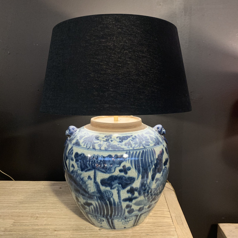 TL 140, Jar Lamp Delfts Blue 