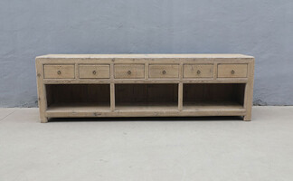 U133, Sideboard with open space and drawers